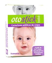 Otostick Baby, corretores estéticos para orelhas proeminentes, contém 8 corretores e 1 tampa, 3+ meses