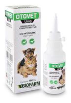 Otovet Limp Solução Otológica Cães E Gatos 100ml - Biofarm