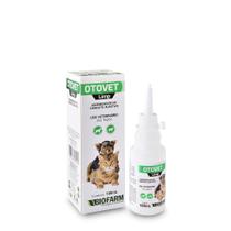 Otovet Limp Solução Otológica para Higienização de Cães e Gatos - 100mL - Biofarm