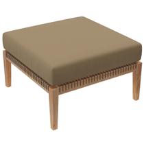 Ottomana Modway Clearwater para Patio en Madera de Teca Color Marrón Grisáceo Ottomana Modway Clearwater para Patio en Madera de Teca Color Marrón Grisáceo