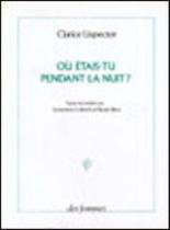 Ou etais-tu pendant la nuit