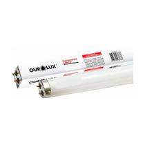 Ourlux lampada fluorescente tubular t8 32w luz branca fria 6400k