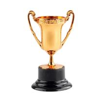 Ouro Prata Bronze Mini Troféus Plástico Esportes Conhecer Prêmios Festa Escolar Jogo Adereços