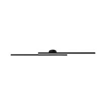 Ouro Preto Moderno Led Luz De Teto Minimalista Tira 60/80cm Para Corredor Vestiário Quarto Sala
