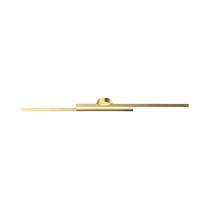 Ouro Preto Moderno Led Luz De Teto Minimalista Tira 60/80cm Para Corredor Vestiário Quarto Sala