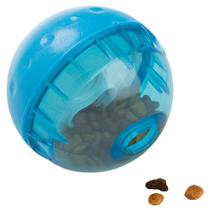 OurPets IQ Treat Ball Ball Dog Dog Toy &amp Dog Slow Feeder (Brinquedos Interativos para Cães, Brinquedos de Quebra-Cabeça de Cachorro, Brinquedos de Cão Dispensador - Ótima Alternativa para Tigelas de Cão Alimentador Lento) 2 Tamanhos Opções-Core