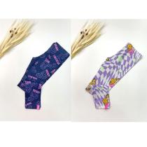 Out - Calça Feminina Infantil Legging MALWEE DISNEY Tamanho:12Cor:Lilas
