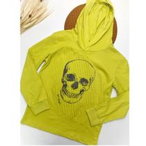 Out - Camiseta Masculina Inverno Caveira LEMON Cor:MostardaTamanho:8 Out - Camiseta Masculina Inverno Caveira LEMON Cor:MostardaTamanho:8