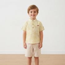 Out - Conjunto Infantil Menino Verão Bata Com Bermuda Chic ANJOS BABY Cor:VerdeTamanho:2 Out - Conjunto Infantil Menino Verão Bata Com Bermuda Chic ANJOS BABY Cor:VerdeTamanho:2