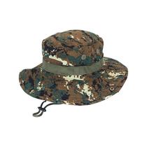 Outddor Sun Hat Bucket Hat Unissex Verão Arbusto Pesca Caminhada Rodada Boné Camuflagem