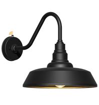 Outdoor Barn Light Franing 15" Gooseneck Dusk to Dawn IP65