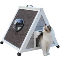 Outdoor Cat House Deblue para gatos selvagens, à prova de intempéries Outdoor Cat House Deblue para gatos selvagens, à prova de intempéries