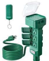 Outdoor Power Stake Timer SURAIELEC Waterproof 100FT Remote Outdoor Power Stake Timer SURAIELEC Waterproof 100FT Remote