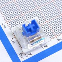 Outemu Switch Interruptor Linear De Prata Saidamu Marrom Branco Vermelho Azul À Prova De Poeira