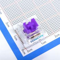 Outemu Switch Interruptor Linear De Prata Saidamu Marrom Branco Vermelho Azul À Prova De Poeira