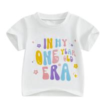 Outfit Baby Girls First Birthday Camiseta My One Year Old Era Outfit Baby Girls First Birthday Camiseta My One Year Old Era