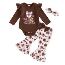 Outfit mlpeerw My First Thanksgiving Baby Girl 3-6 meses