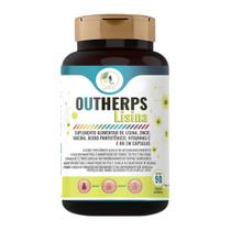 Outherps Lisina 90 Cápsulas + Vit C B3 B5 B6 E Zinco 500mg Outherps Lisina 90 Cápsulas + Vit C B3 B5 B6 E Zinco 500mg