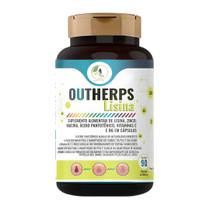 Outherps Lisina 90 Cápsulas + Vit C B3 B5 B6 E Zinco 500mg