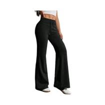 Outono e inverno nova cor sólida cordão feminino bell-bottoms moda casual vestir Outono e inverno nova cor sólida cordão feminino bell-bottoms moda casual vestir