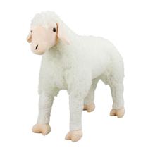 Ovelha Branca Realista 70cm - Pelúcia