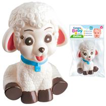 Ovelha Brinquedo Soft Para Bebê Mordedores Bichinhos 100% Vinil Macio Banho Banheira Brinquedo