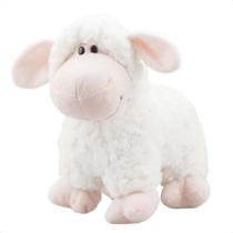 Ovelha De Pelúcia Branco Fofinha Fazendinha 20cm Infantil - Eletrostock