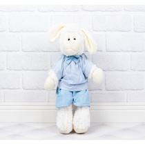 ovelha de pelucia fufy 18 cm - shorts e camisa