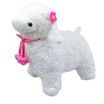 Ovelha Fofa 32 Cm Alt. Pelúcia Rosa - Fizzy Toys