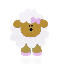 Ovelha Menina Mdf Decoryou - Ref 324 - 20x17x2,7cm