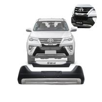 Overbumper Front Bumper Hilux Sw4 2016 2017 2018 Preto Prata