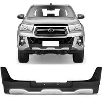 Overbumper Hilux 2019 2020 Front Bumper Preto Prata Dfender