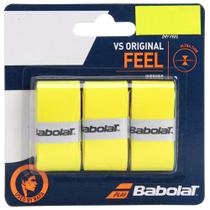Overgrip Babolat VS Original Feel Amarelo - 3 Unidades
