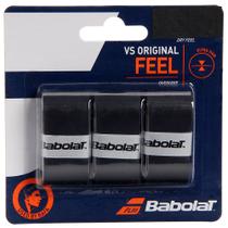 Overgrip Babolat VS Original Feel Preto - 3 Unidades