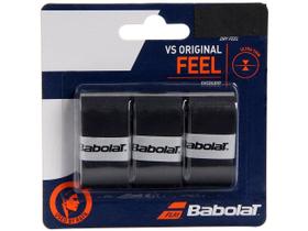 Overgrip Babolat VS Original Feel Preto - 3 Unidades