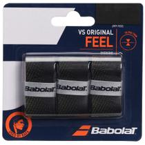 Overgrip Babolat VS Original Feel Preto e Amarelo - 3 Unidades Overgrip Babolat VS Original Feel Preto e Amarelo - 3 Unidades