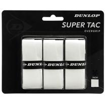 Overgrip Dunlop Super Tac Com 3 Unidades Branco Overgrip Dunlop Super Tac Com 3 Unidades Branco