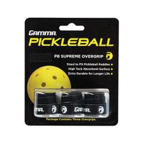 Overgrip Gamma Sports Pickleball Supreme Black Overgrip Gamma Sports Pickleball Supreme Black