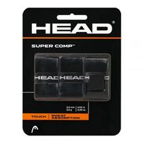 Overgrip Head Super Comp Preto (Pack com 3 un.)