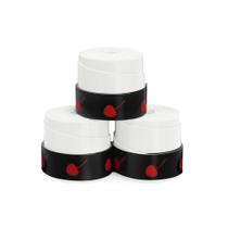Overgrip Kirschbaum Touch It 0.5mm - Pack com 03 Unidades - Branco Overgrip Kirschbaum Touch It 0.5mm - Pack com 03 Unidades - Branco
