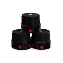 Overgrip Kirschbaum Touch It 0.5mm - Pack Com 03 Unidades - Preto Overgrip Kirschbaum Touch It 0.5mm - Pack Com 03 Unidades - Preto