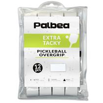 Overgrip Palbea para Pickleball - Pacote com 12 Unidades Brancas