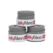 Overgrip Polyfibre Omnigrip 0.6mm - Pack com 03 Unidades Cinza Escuro Overgrip Polyfibre Omnigrip 0.6mm - Pack com 03 Unidades Cinza Escuro