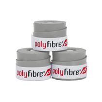 Overgrip Polyfibre Omnigrip 0.6mm - Pack com 03 Unidades Cinza Overgrip Polyfibre Omnigrip 0.6mm - Pack com 03 Unidades Cinza