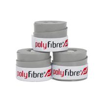Overgrip Polyfibre Omnigrip 0.6mm - Pack com 03 Unidades Cinza