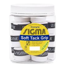 Overgrip Sigma Soft Tack Branco Pote com 18 Unidades