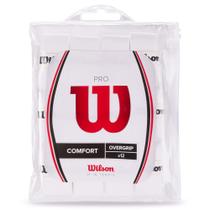 Overgrip Wilson Pro Comfort Branco - 12 Unidades Overgrip Wilson Pro Comfort Branco - 12 Unidades