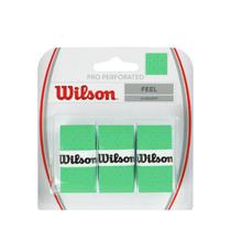 Overgrip Wilson Pro Perforated Feel Verde Limão - 3 Unidades