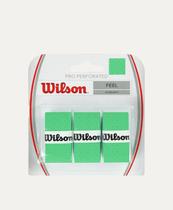 Overgrip Wilson Pro Perforated Verde 3 unid Overgrip Wilson Pro Perforated Verde 3 unid