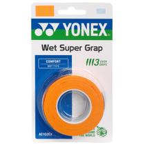 Overgrip Yonex Super Grap com 3 Unidades Laranja